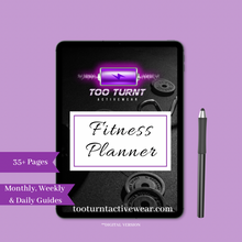 Load image into Gallery viewer, Fitness Planner ( Digital Version ) **digital items excluded from discounts