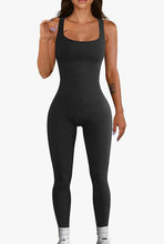 Cargar imagen en el visor de la galería, “Najma” Ribbed Bodycon Jumpsuit ( Available on Amazon Only)