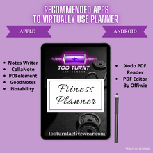 Load image into Gallery viewer, Fitness Planner ( Digital Version ) **digital items excluded from discounts